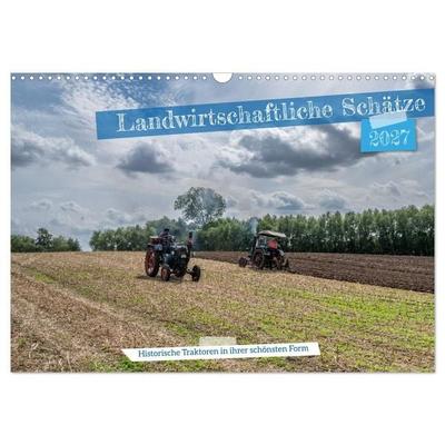 Landwirtschaftliche Schätze (Wandkalender 2027 DIN A3 quer), CALVENDO Monatskalender