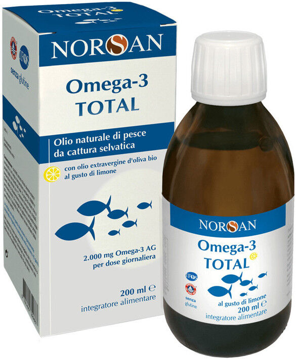 Norsan Omega 3 Total 200 Ml Gusto Limone
