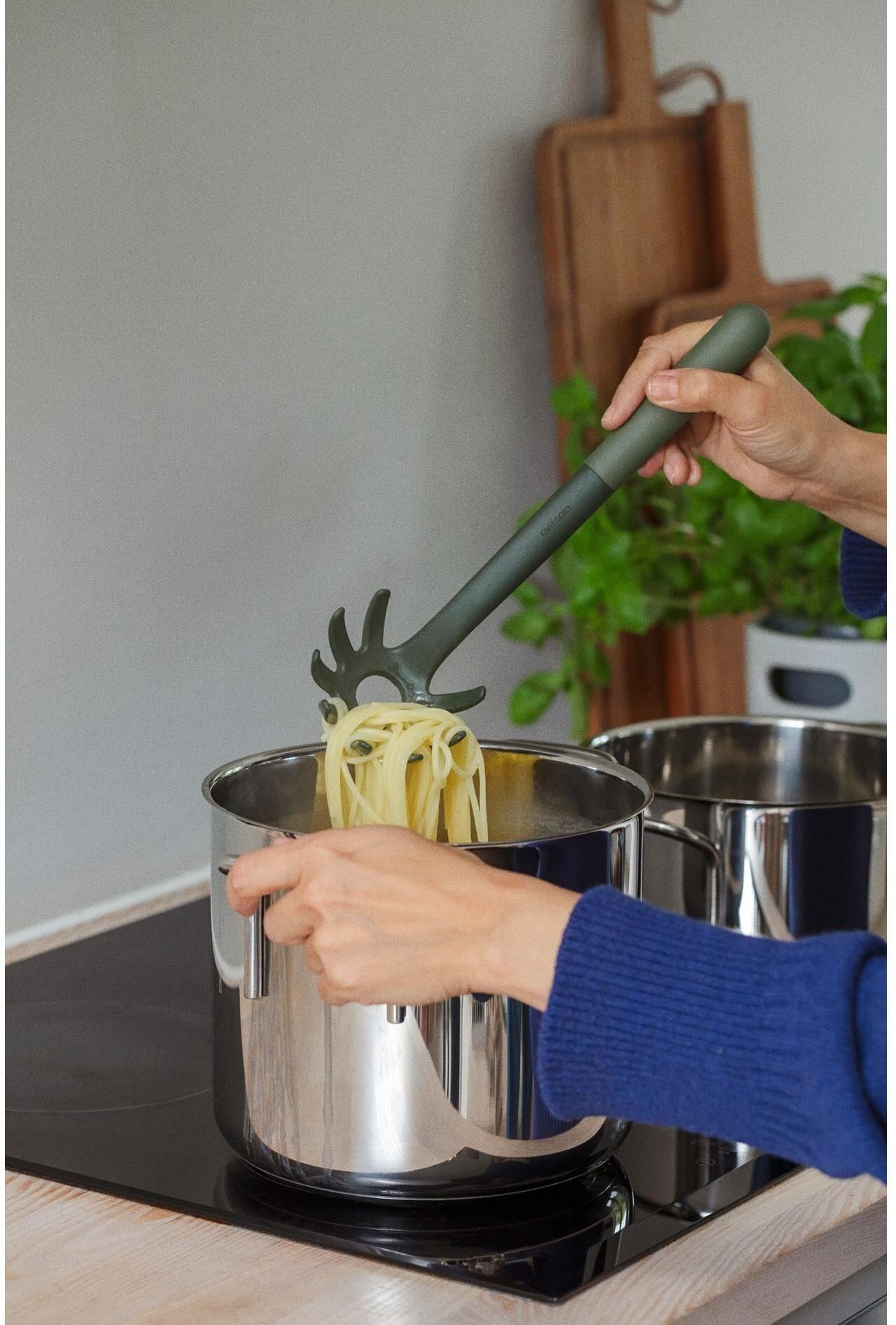 Schöpflöffel EVA SOLO "Green Tools", grün, H:6cm, Kunststoff, Kochlöffel, Schöpflöffel grün L: 28cm