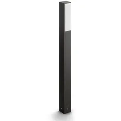 Philips Wegeleuchte Stratosphere Ultra-Efficient in Anthrazit 4000K kühlweißes Licht, IP44