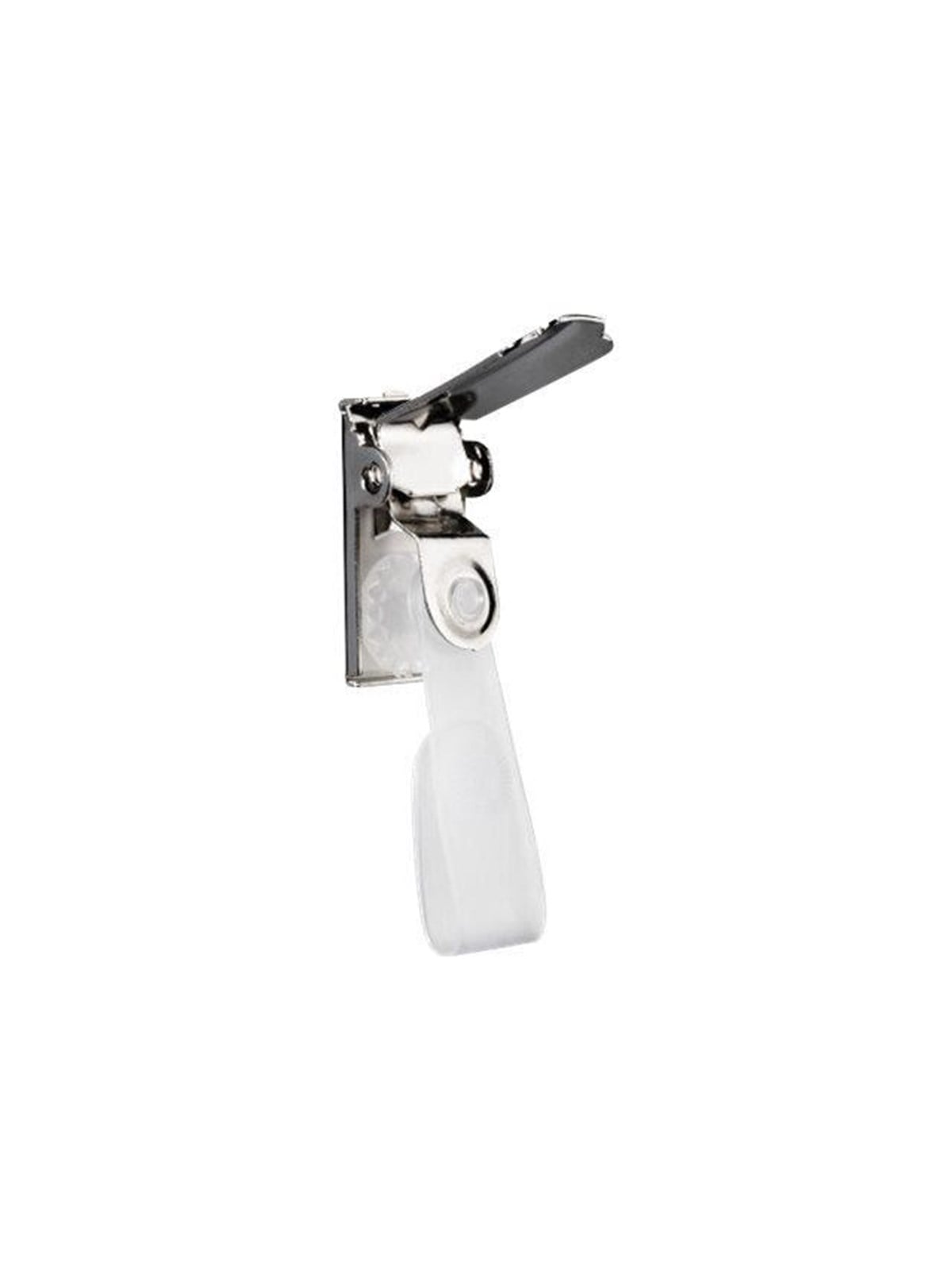 DURABLE badge clip - nickel (pack of 25)