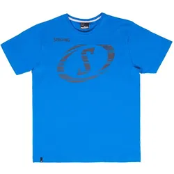 Spalding, Unisex, Sportshirt, Fast Tee (S), Blau