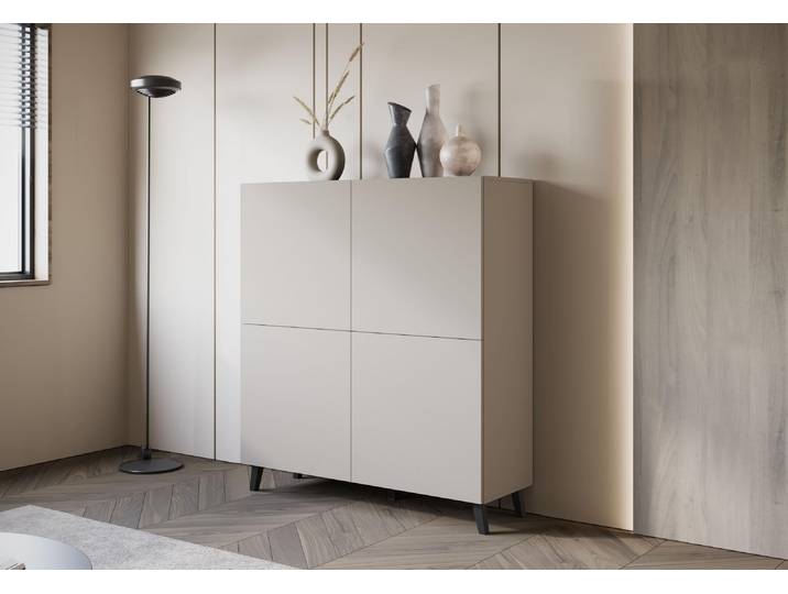 Commode avec portes DARION - cachemire