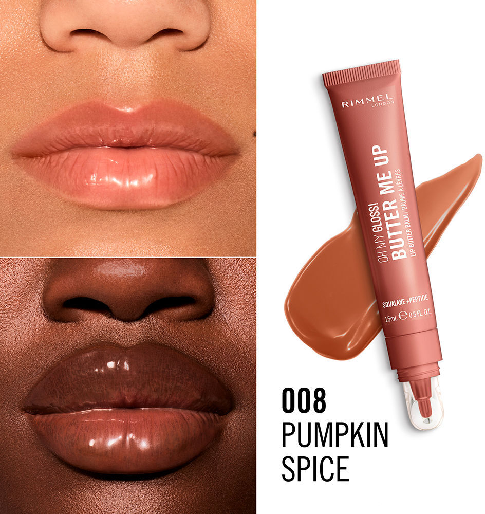Rimmel London Oh My GLOSS! baume à lèvres n° 008 - Citrouille épicée 1 unité