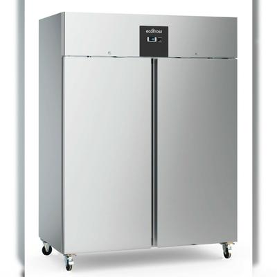 A&S polarny Gastro Edelstahl Kühlschrank 2 Türen 1480x830x2010mm 1300l 2/1GN +2/+8°C