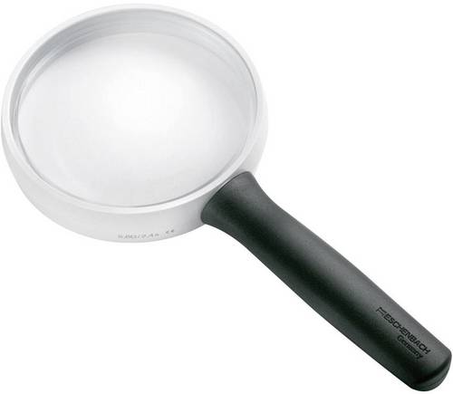 Eschenbach 266885 Handlupe Vergrößerungsfaktor: 2.4 x Linsengröße: (Ø) 85mm Schwarz