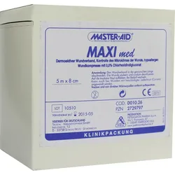 Maxi Med Wundverband 5mx8cm Master Aid 1 ST