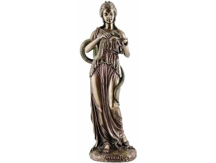 Hygieia Griekse Godin van Gezondheid & Hygiëne beeld - Veronese Design - (hxbxd) ca. 32\,2cm x 13\,5cm x 13cm