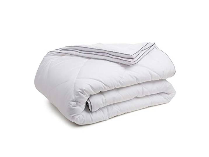 Gözze - Couette 4 Saisons\, Lot de 2\, Couette d'Été + Couette d'Automne/Printemps\, Couette respirante avec Bande respirante\, 155 x 220 cm - Blanc