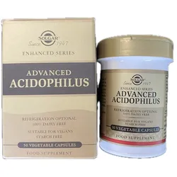 Fortgeschrittene Acidophilus 50 vegetarische Kapseln