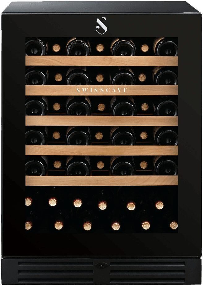 Swisscave Weinkühlschrank WLB-160 F,1-Zonen Weinkühlschrank, 47 Flaschen, 82 cm (H)