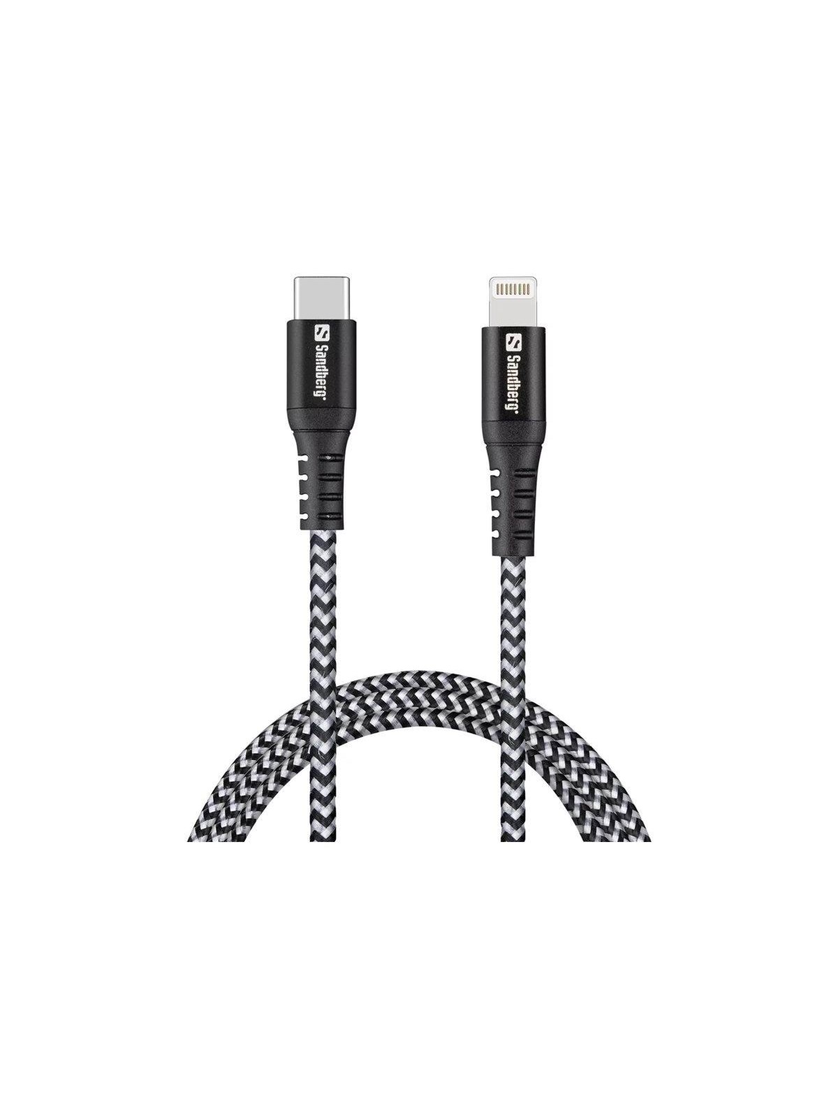 Sandberg Survivor USB-C PD>Lightning 1M