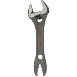 Bahco, Schraubenschlüssel, 32-mm-Rollgabelschlüssel mit weiter Maulöffnung, phosphatiert, 205 mm (32 mm)