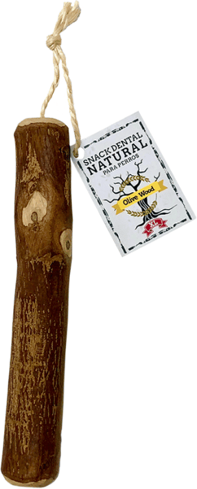 Natural Horn Snack Dental Natural Madera de Olivo XL