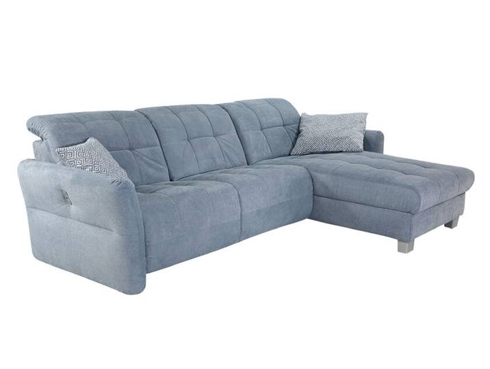 Ecksofa FORBACH 279 x 210 cm blau