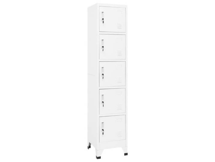 Armoire à casiers - FYDUN - 339788 - Blanc - Métal - 180 cm