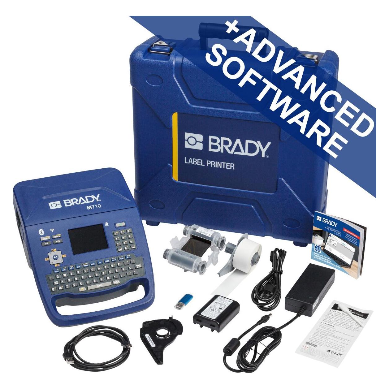 Brady M710 AZERTY EU Wi-Fi, BT + (M710-WB-AZ-BWS)