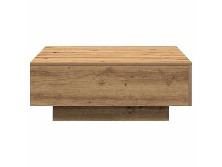 Petite Table basse - NANAS - Anti l'humidité - Table à revues - Chêne artisanal 80x80x31cm 20101128952
