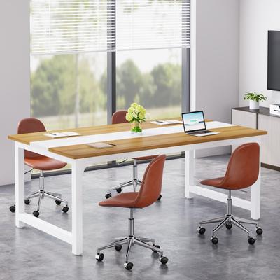 BLUEBELL Modern Computer Desk, 63-inch Large Office Desk Computer Table for Home Office