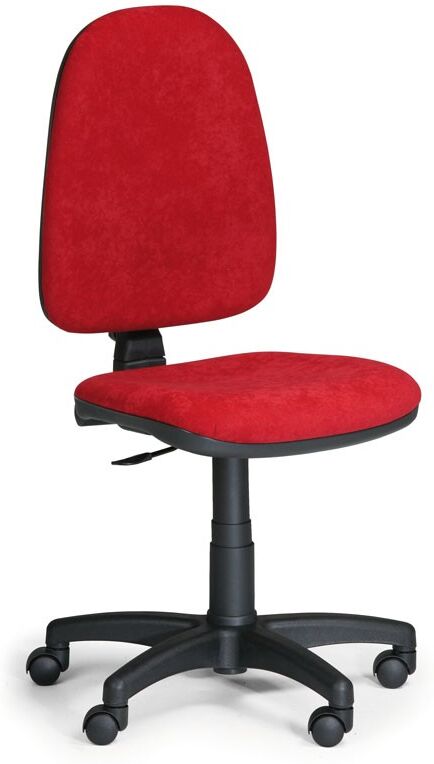 B2B Partner Bürostuhl TORINO ohne Armlehnen, rot