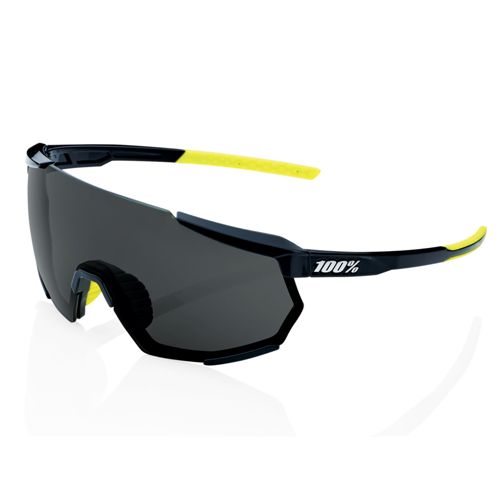 100percent Racetrap 3.0 - Smoke Lens Gloss Black