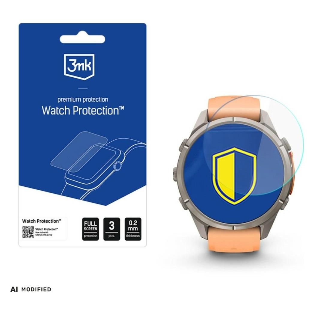 3MK - FlexibleGlass (3er-Pack) - Garmin Fenix 9 Pro 43 mm - Transparent (5903108792561)