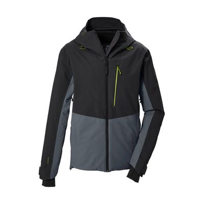 Skijacke KILLTEC "KSW 65 MN SKI JCKT", Herren, Gr. M, schwarz, Obermaterial: 100% Polyester.Futter: 100% Polyester.Füllung: 100% Polyester, Jacken Skijacke, Wasserdicht, atmungsaktiv, verschweißte Nähte, viele Taschen