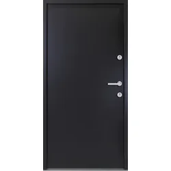 Krongart Nebeneingangstür Stahl Modell Berlin 980_mm x 2080_mm anthrazit din_links_nach_innen_oeffnend