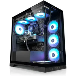 Kiebel Raptor 14 - Intel Core i7-14700F (202725) (2000 GB, 32 GB, GeForce RTX 5070), PC, Schwarz