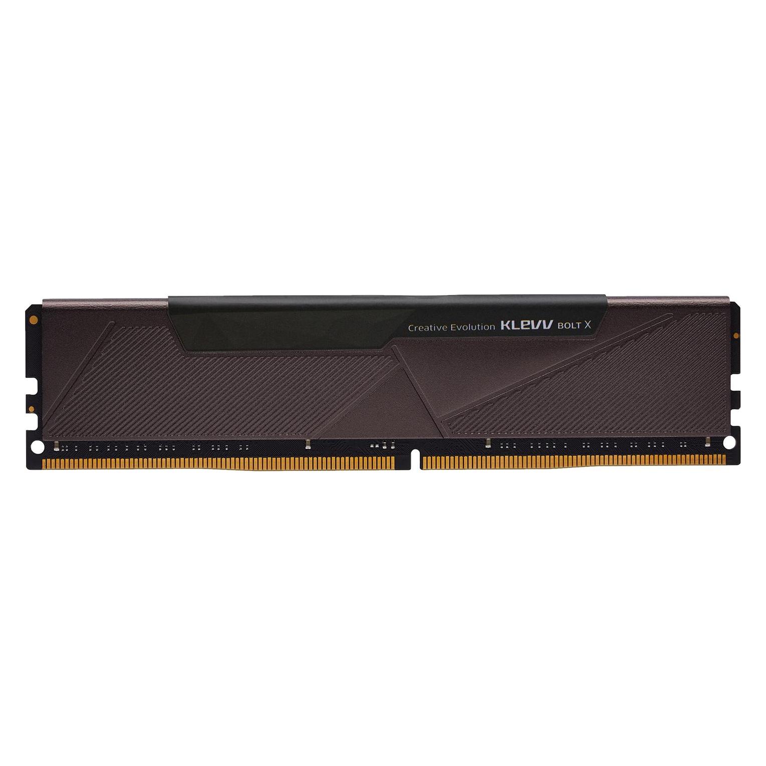 Klevv 8GB BOLT X 3600MHz DDR4 UDIMM Black (1 x 8GB, 3600 MHz, DDR4-RAM, DIMM) (KD48GU880-36A180T)