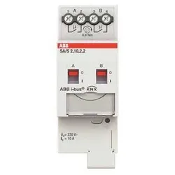ABB, Aktor, Schaltaktor 2fach, 10A, REG SA/S2.10.2.2 (Schaltaktor)