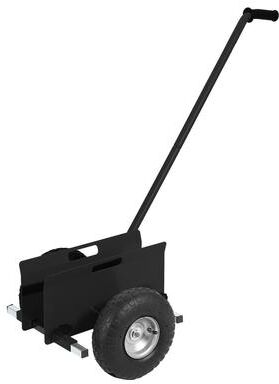 Garvee "Panel Dolly with Extended Handle, 660 LBS Capacity, Heavy Duty Drywall Cart with 10"" Solid Rubber Wheels"