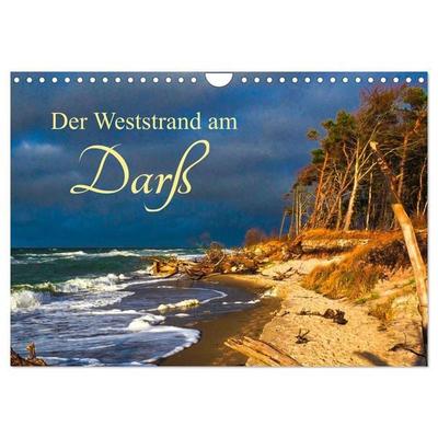 Der Weststrand am Darß (Wandkalender 2027 DIN A4 quer), CALVENDO Monatskalender