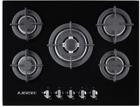 Jocel Placa a Gás  JPEMGBG-705A  70 cm  5 Zonas  Preto