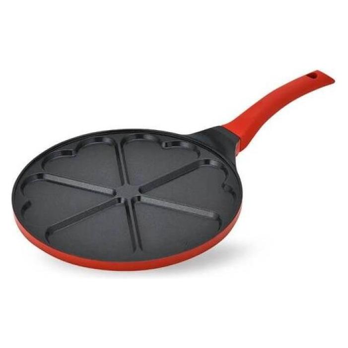 Maestro Patelnia naleśnikowa MR-1222-A HEART (Crêpe Pfanne, Aluminium) (MR-1222-A)