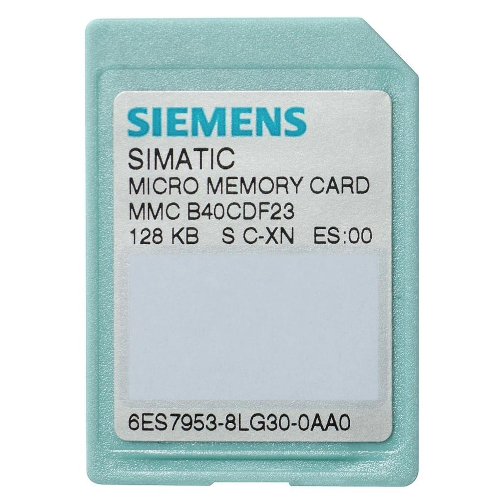 Siemens SIMATIC S7 Micro Memory Card fürS7-300/C7/ET 200 3 3V Nflash 512 KByt (MMC) (6ES79538LJ310AA0)