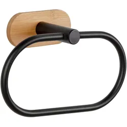 WENKO Turbo-Loc® Handtuchring Mod. Orea Bamboo, Befestigen ohne bohren