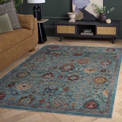 SAFAVIEH Gemstone Eustaquia Traditional Cotton Rug