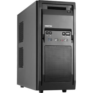 Chieftec LF-02B Midi Tower ohne Netzteil schwarz