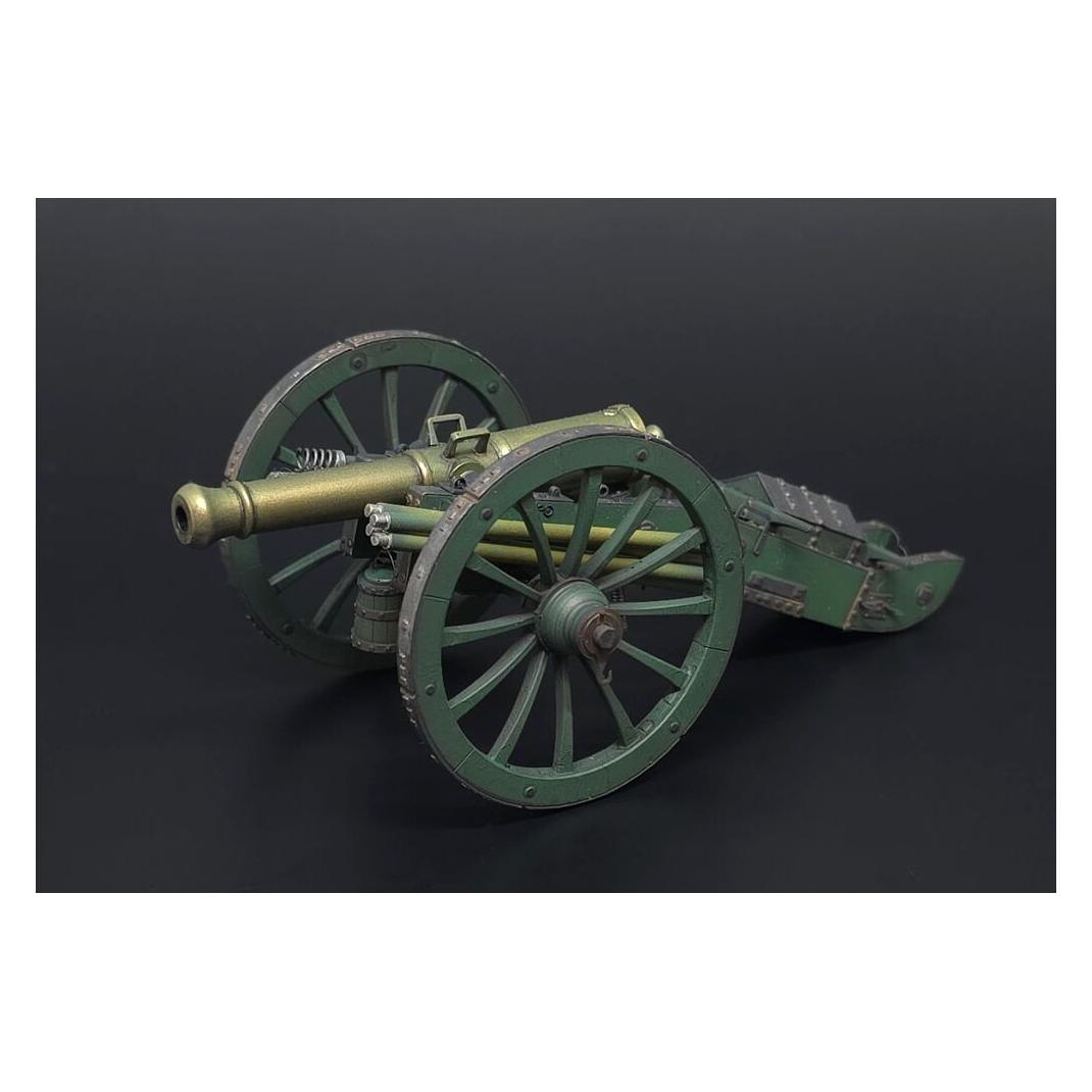 Hauler Napoleonic cannon-Gribeauval 8-pounder (HLA32001)