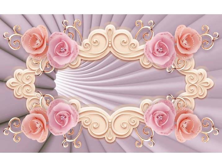 Papermoon Muster mit Blumen