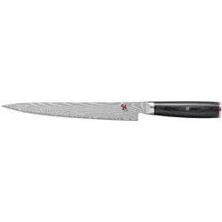 Miyabi 5000FCD Sujihiki, Küchenmesser, Schwarz, Silber
