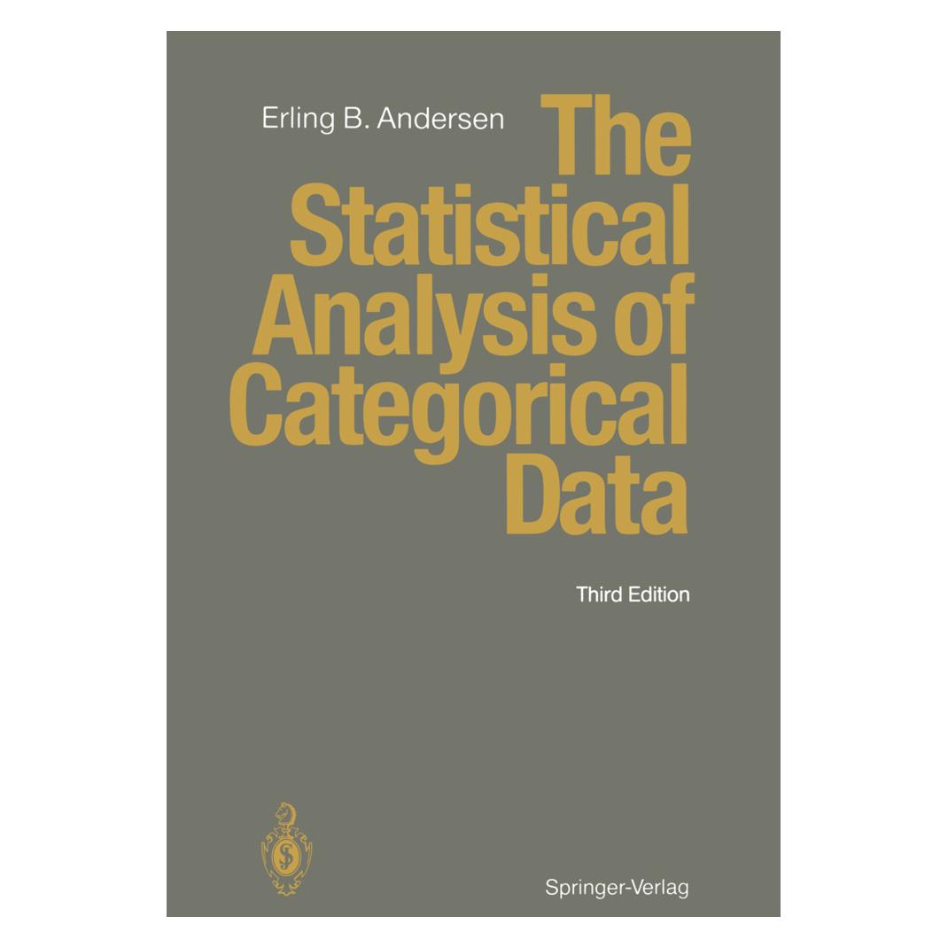 Springer The Statistical Analysis of Categorical Data (Englisch, Softcover, Erling B. Andersen) (55506089)