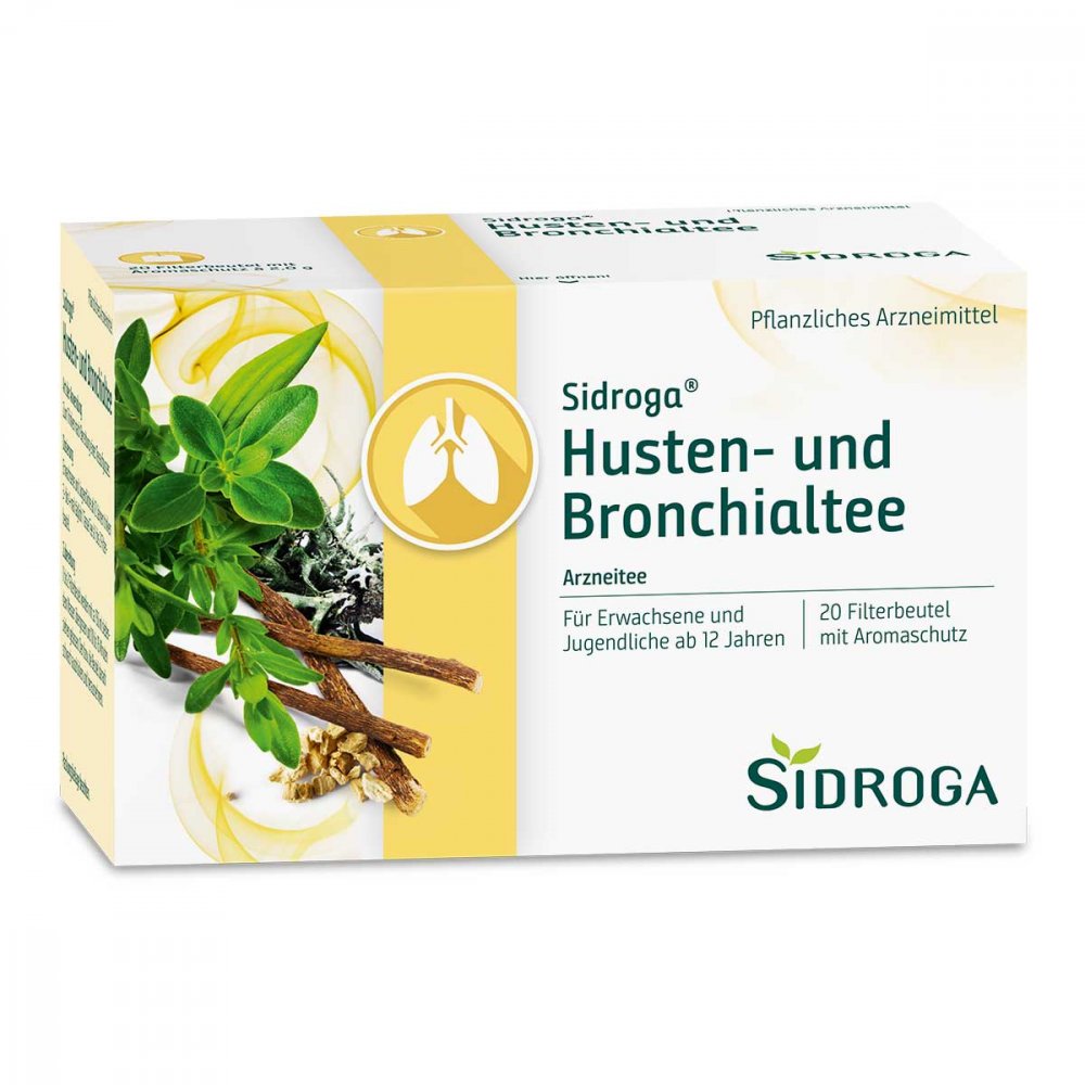 Uriach Germany GmbH Sidroga Husten- und Bronchialtee Filterbeutel 10109212