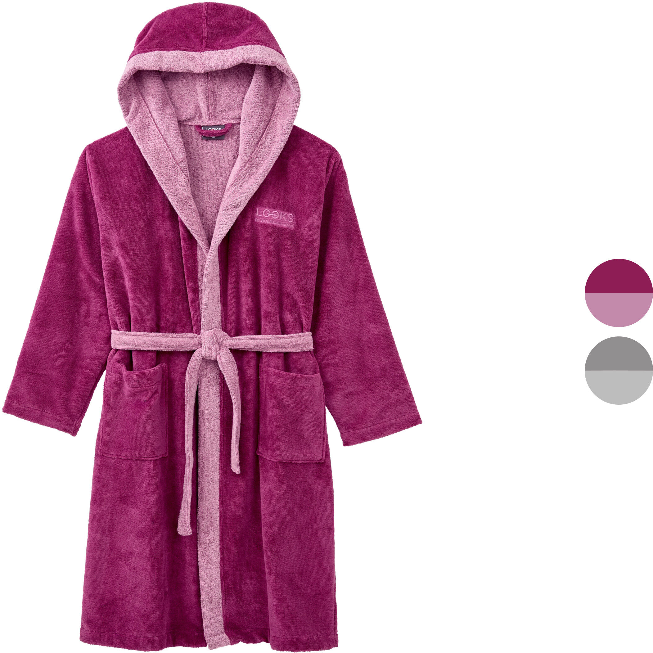 JOOP! LOOKS BY WOLFGANG JOOP Damen/Herren Bademantel