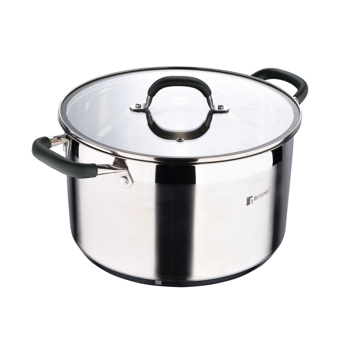 Bergner MIDNIGHT pan met deksel, diameter 28 cm