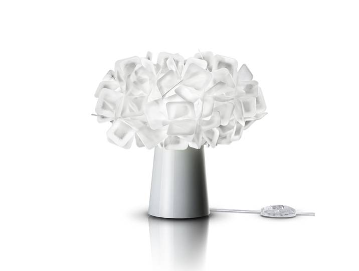 SLAMP lampe de table CLIZIA TABLE ON/OFF (White - Lentiflex)