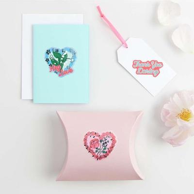 Sticker La vie en Rose, Herzen MIX, 100 Stk