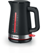 Bosch 1,7 l 2400 W Schwarz Kunststoff Wasserstandsanzeige Überhitzungsschutz LED-Spot (TWK4M223)
