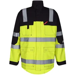 Multinorm Arbeitsjacke "1235-820" Safety+ Kl. 2 gelb/schwarz - XXL - gelb